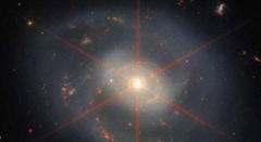 韦伯太空望远镜发现可释放奇异红光的遥远星系超级梦幻