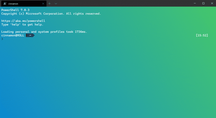 Windows Terminal Preview 1.2רע/ʼǰģʽ