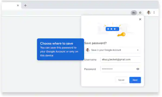 Google Chrome用户更轻松地跨设备同步信息